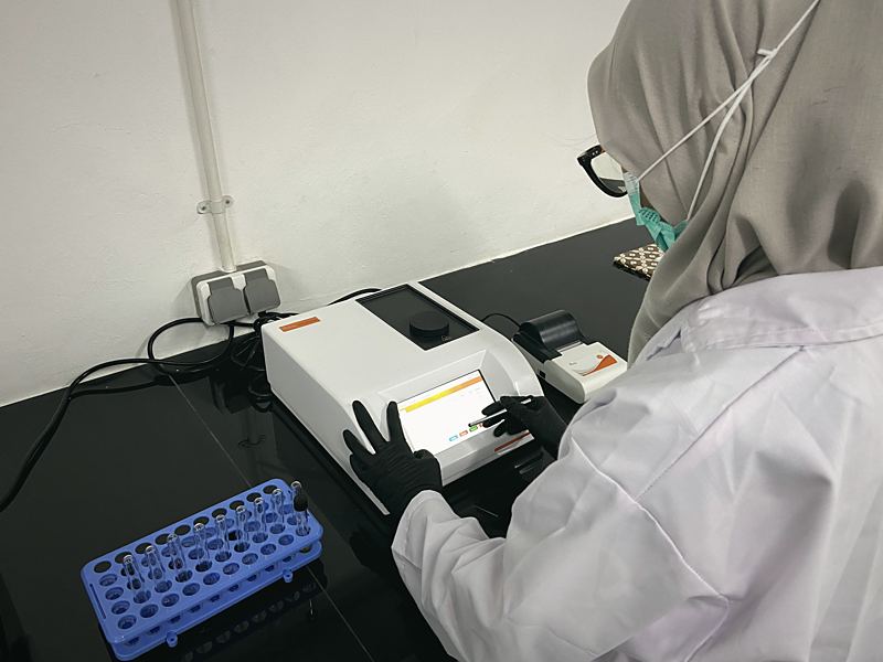 Pembacaan refraktometer
